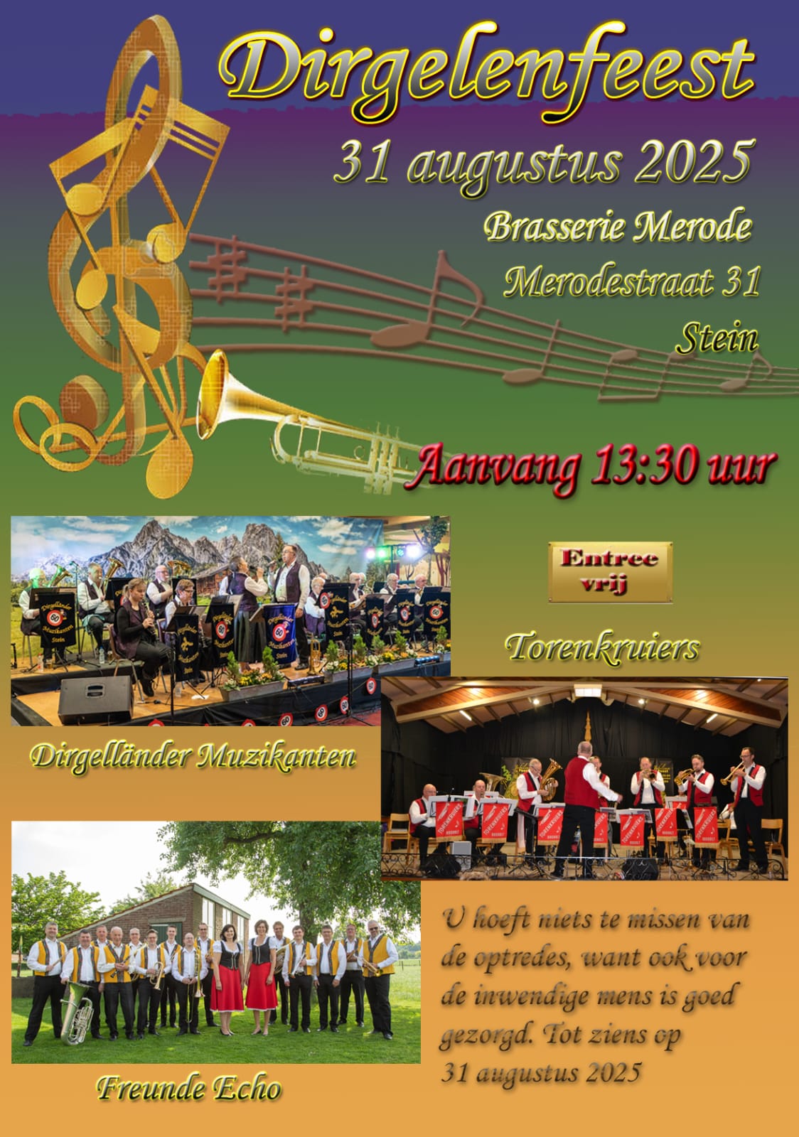 2025 Stein dirgelenfeest